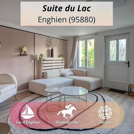 Du Lac, Centre-ville, & Casino A 2 Min * Enghien-les-Bains